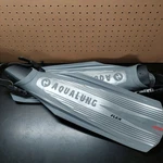 Size Small Fins Made Italy Grey. Fixed Price $32.95.