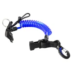 Ist SP6A Coil Lanyard With Gate Clip, Split Ring And Elastic Loop. Fixed Price $25.50.