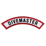 Divemaster Chevron Scuba Diving Iron-on Patch Embroidered Applique. Fixed Price $5.95.