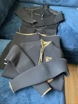 Two Women Diving Suits Size Large Black By Henderson Usa. Fixed Price $130.00.