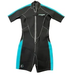 Cressi Lido Ladies Large 2MM Wet Suit Black Turquoise. Fixed Price $30.00.