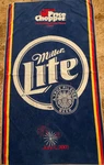 Vintage Miller Lite Y2K Fourth Of July Beach Towel ( 36 X 64 ) Reymus. Fixed Price $29.25.