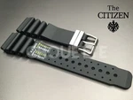 Citizen 24MM Black Rubber Watch Strap JP2000-08E, JH0000-02E -n.d. Limits Table-. Fixed Price $65.99.