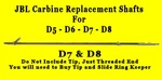 Shaft For Jbl Mini D5 Carbine D6 D7 Super D8 Replace Lost. Fixed Price $49.30.