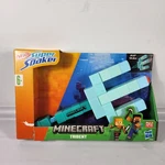 Nerf Super Soaker Minecraft Trident Water Blaster Pull Back Plunger Handle Kids. Fixed Price $18.99.