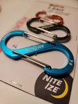 Nite Ize S-biner Assorted 3-PACK Aluminum Lightweight Strong Secure Closure. Fixed Price $7.90.