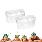 2PCS Swim Goggles Box Scuba Diving Mask Storage Case Dive Transparency. Fixed Price $27.70.