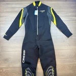 Nwt Cressi Wetsuit 2,5MM Monopiece Men Medium M-3 Black Yellow Diving Warm Water. Fixed Price $139.95.