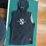 Scubapro Men's Hybrid Hooded Vest 0.53MM-2.5MM Black Size Wetsuit. Fixed Price $49.99.