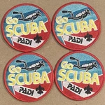 Lot Of 4 Padi Bsa Boy Scouts Go Scuba Diving Patches. Fixed Price $25.95.