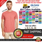 Gildan G640 Adult Softstyle T-shirt Ringspun Cotton Crew Neck Plain. Fixed Price $8.63.