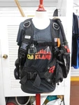 Pre-owned Zeagle Ranger Bcd Black Vest Med Torso Lg Shoulder Works!. Fixed Price $250.00.