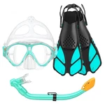 Seovediary Kids Set, Mask Fins Snorkeling Gear For Anti-fog Swim Go. Fixed Price $45.81.