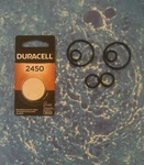 Transmitter Battery Kit Scubapro Uwatec Galileo Sol Luna Terra No Led O-rings. Fixed Price $8.99.