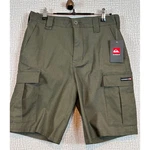 Nwt Quiksilver Mens Cargo Shorts Olive Green Stretch Twill Size 28 Gorpcore Hike. Fixed Price $27.60.