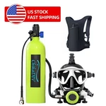 1.9L(13.3CU Ft) Scuba Diving Lung Tank With Mask Cylinder 25-30 Mins. Fixed Price $329.99.