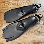 Hollis F1 Scuba Diving Fins - Open Heel Spring Straps Black Size Regular. Fixed Price $124.50.
