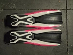 Aqualung Phazer Fins - Size Pink & White Used 3 Times Excellent Condition. Fixed Price $100.00.