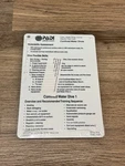 New Sealed Padi Open Water Diver Confined Aquatic Cue Cards 60194 Slates. Fixed Price $89.88.