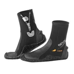 Open Box Seac 5MM Neoprene Basic Hd Scuba Boots With Side Zipper, Size: X-small. Fixed Price $63.92.
