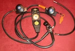 Mares MR12 Iii Regulator Octopus W/suunto Gauge Set Compas Untested Read. Fixed Price $119.80.
