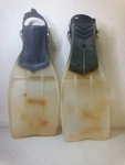 Dacor Turbo-flex Scuba Diving Fins Adult Sz Lg, Model Tpf-l 4157-00. Fixed Price $47.99.
