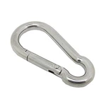 Scuba Choice Stainless Steel Boat Clip Carabiner 3.13" Safety Spring Hoo. Fixed Price $15.55.