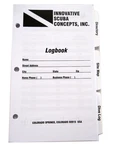 Log Book Binder Replacement Pages 3 Ring Scuba Diving Dive Set Tabbed LB0260. Fixed Price $9.99.