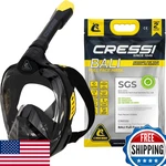 Cressi Bali Full Face Masks Black/yellow L/xl. Fixed Price $95.98.