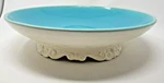 Catalina Island Art Pottery Rare 13" Large Aqua / Ocean Blue Color Serving Bowl. Fixed Price $84.00.