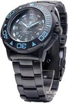 Smith & Wesson Dive Black Blue Strap Water Resistant Wrist Watch W900BLU. Fixed Price $139.95.