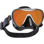 Scubapro Synergy 2 Diving Mask - Black/silver Mirrored Comfort Strap. Fixed Price $169.00.