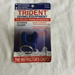 New Trident Octopus Holder Blue Nip Scuba Diving. Fixed Price $8.96.