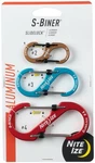 Nite Ize 3-PACK S-biner Slidelock Combo Aluminum Carabiner Assorted. Fixed Price $18.16.