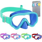 Vvinca Kids Swim Goggles With Nose Cover Snorkel Diving Mask Fabric Strap Anti. Fixed Price $25.19.