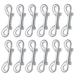 12 Pieces Double Ended Bolt Snaps Hook Zinc Alloy Trigger Clips Home P.... Fixed Price $23.30.