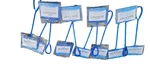 Aqua-life Quick-net Fish Landing Nets 4IN Blue Lot Of 11 Small Bait Handheld. Fixed Price $22.95.