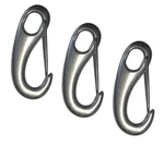 Pieces Stainless Steel 316 Spring Snap Lobster Claw 2 3/4 Marine Grade. Fixed Price $21.62.