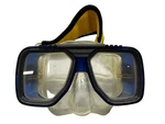 Us Divers Scuba Diving Mask Blue Tempered Glass Snorkeling Gear With Hard Case. Fixed Price $17.24.