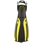 Oceanic Viper 2 Open Heel Fins, Neon Yellow/black, Small. Fixed Price $104.95.