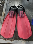 Tusa Liberator Xten Open Heel Scuba Diving Fins Pink Size-s Adjustable. Fixed Price $33.00.