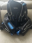 Aqua Lung Omni Bcd - Scuba Diving Integrated Large With Blue Kit. Fixed Price $500.00.