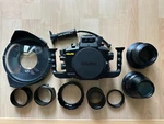 Sea & MDX-D7100 Underwater Housing With Accessories Complete Kit. Fixed Price $2499.00.