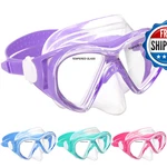 Acqces Kids Swim Goggles Snorkel Diving Mask For Boys Girls Ages 5-15 Two-color. Fixed Price $27.97.