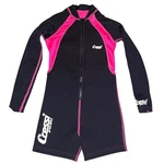 Cressi Kids Thermal Swimsuit Pink Black Long Sleeve Shorty Wetsuit Upf 50+. Fixed Price $26.00.