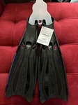 Tusa Solla Professional Diving Fins Black FF-23 Size M 7 1/2 Euro 40/41. Fixed Price $63.99.