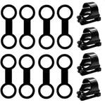 12 Pack Black Plastic Scuba Dive Universal Clip Snorkel Keeper Tube.... Fixed Price $20.00.