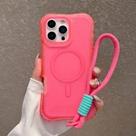 For Iphone 17 Pro Max Air 16 15 14 13 12 11 Skin-feel Magnetic Case Hand Strap. Fixed Price $12.99.