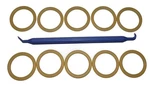 10 Pack 3/4INCH Nps K-valve Din Neck Polyurethane 214 O-ring & Pick. Fixed Price $17.99.