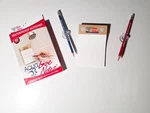 Aqua Notes Waterproof With Black And Red Pencil - 40 Sheets. Fixed Price $33.00.
